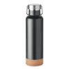 Sticlă cu perete dublu 500ml - Ives, Negru