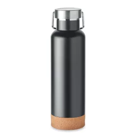 Sticlă cu perete dublu 500ml - Ives, Negru