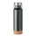 Sticlă cu perete dublu 500ml - Ives, Negru