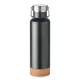 Sticlă cu perete dublu 500ml - Ives, Negru