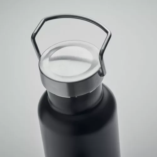 Sticlă cu perete dublu 500ml - Ives, Negru