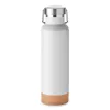 Sticlă cu perete dublu 500ml - Ives, Alb
