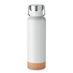 Sticlă cu perete dublu 500ml - Ives, Alb