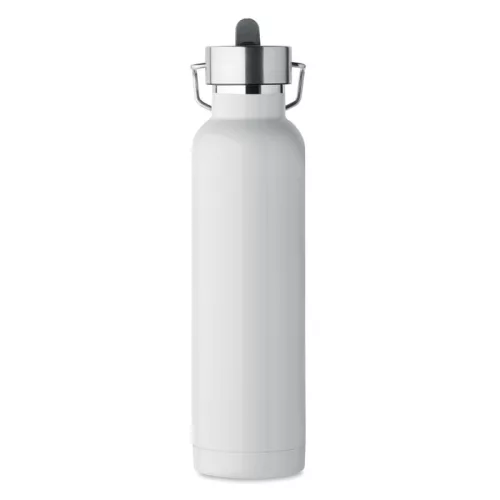 Sticlă termoziloant din inox reciclat - Riflow, Alb