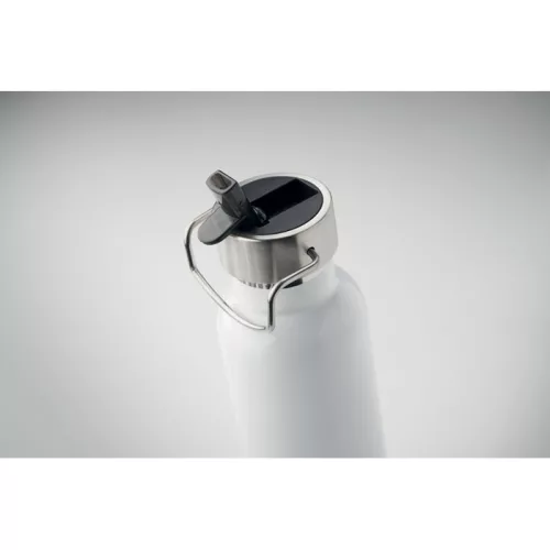 Sticlă termoziloant din inox reciclat - Riflow, Alb