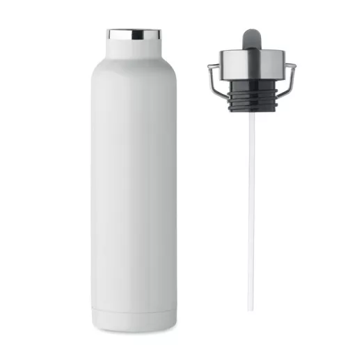 Sticlă termoziloant din inox reciclat - Riflow, Alb