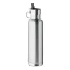 Sticlă termoziloant din inox reciclat - Riflow, Argintiu mat