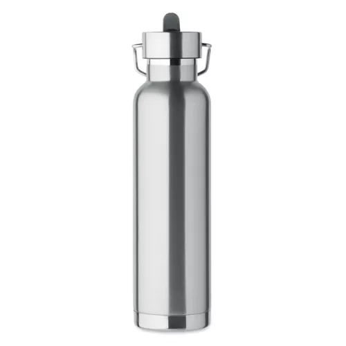 Sticlă termoziloant din inox reciclat - Riflow, Argintiu mat