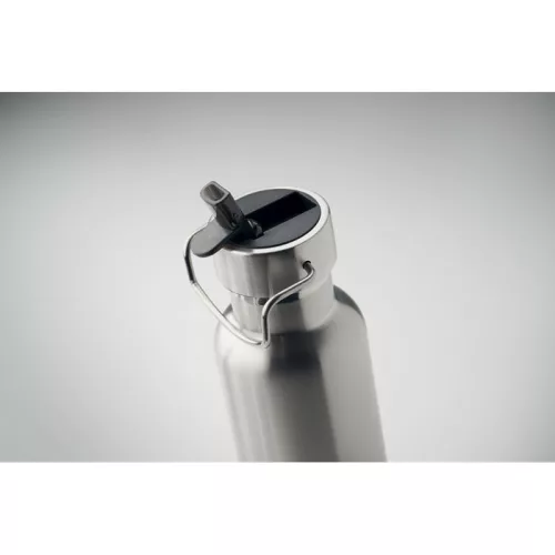 Sticlă termoziloant din inox reciclat - Riflow, Argintiu mat