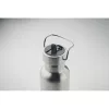 Sticlă termoziloant din inox reciclat - Riflow, Argintiu mat