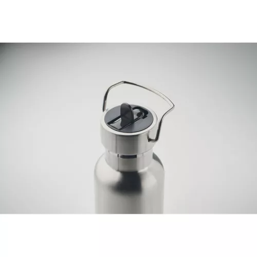 Sticlă termoziloant din inox reciclat - Riflow, Argintiu mat