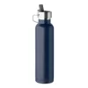 Sticlă termoziloant din inox reciclat - Riflow, Albastru marin farncez