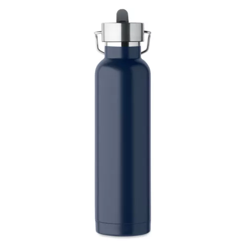 Sticlă termoziloant din inox reciclat - Riflow, Albastru marin farncez
