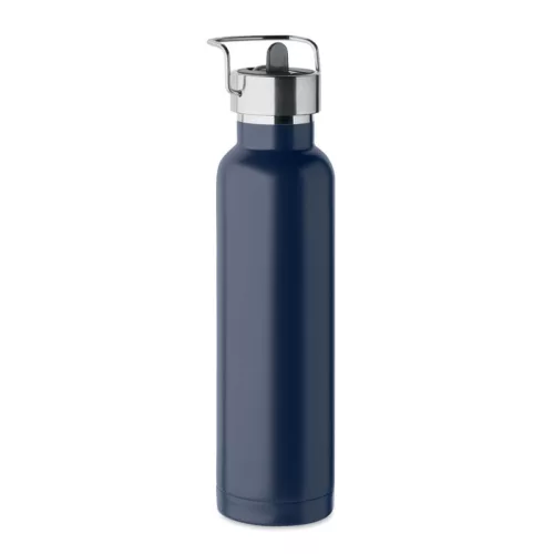 Sticlă termoziloant din inox reciclat - Riflow, Albastru marin farncez
