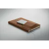Notebook A5 cu copertă tare din PU - Cinco, Maro