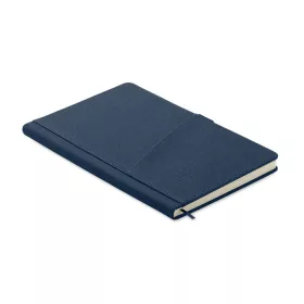 Notebook A5 cu copertă tare din PU - Cinco, Albastru