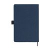 Notebook A5 cu copertă tare din PU - Cinco, Albastru