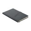 Notebook A5 cu copertă tare din PU - Cinco, Gri piatră