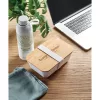 Set cutie de prânz și sticlă cu perete dublu - Emerald Set, Alb