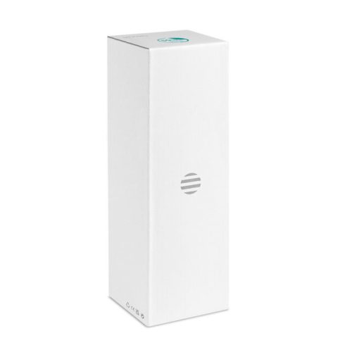 Sticlă cu perete dublu din inox reciclat 500 ml - Emerald, Negru