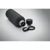 Sticlă cu perete dublu din inox reciclat 500 ml - Emerald, Negru
