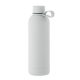 Sticlă cu perete dublu din inox reciclat 500 ml - Emerald, Alb