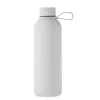 Sticlă cu perete dublu din inox reciclat 500 ml - Emerald, Alb