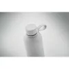 Sticlă cu perete dublu din inox reciclat 500 ml - Emerald, Alb