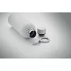 Sticlă cu perete dublu din inox reciclat 500 ml - Emerald, Alb