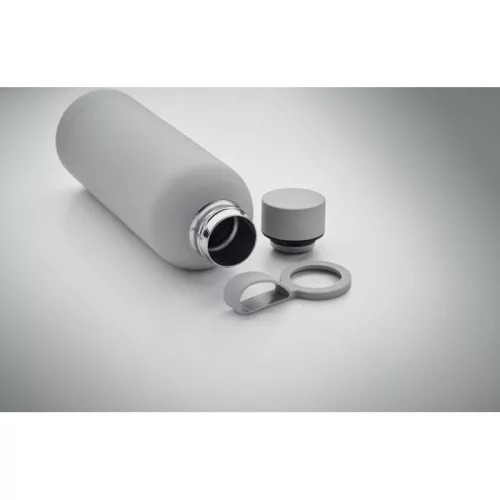 Sticlă cu perete dublu din inox reciclat 500 ml - Emerald, Gri