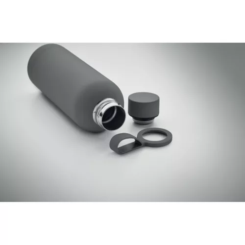 Sticlă cu perete dublu din inox reciclat 500 ml - Emerald, Gri piatră