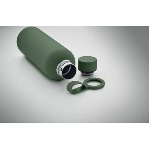 Sticlă cu perete dublu din inox reciclat 500 ml - Emerald, Verde Închis
