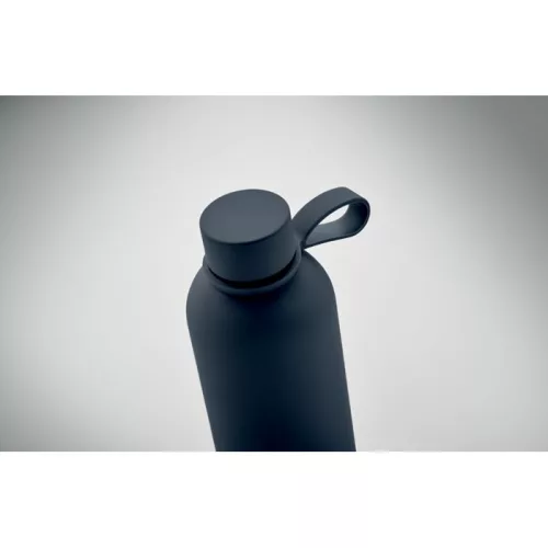 Sticlă cu perete dublu din inox reciclat 500 ml - Emerald, Albastru marin francez