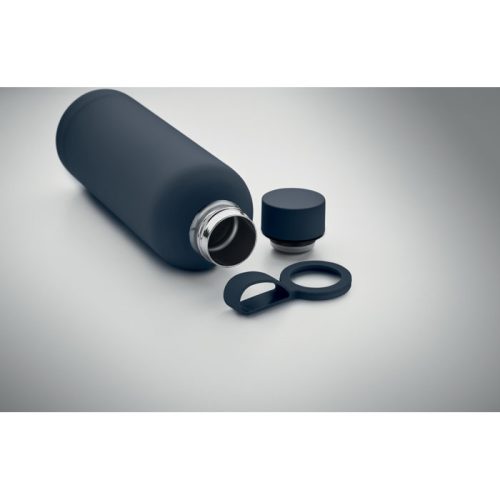 Sticlă cu perete dublu din inox reciclat 500 ml - Emerald, Albastru marin francez