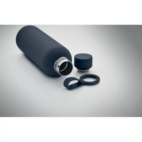 Sticlă cu perete dublu din inox reciclat 500 ml - Emerald, Albastru marin francez