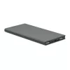 Power Bank 8000 mAh din aluminiu reciclat - POWERFLAT8C, Titanium
