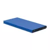 Power Bank 8000 mAh din aluminiu reciclat - POWERFLAT8C, Albastru regal