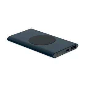   Power bank 5000 mAh cu încărcare wireless de 15W - Powerplus, Albastru marin francez
