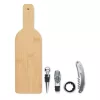 Set accesorii vin în cutie din bambus - Vinovault 