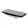 Încărcător wireless 15W multifuncțional cu powerbank 5000 mAh - Pawtt, Argintiu mat
