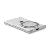 Încărcător wireless 15W multifuncțional cu powerbank 5000 mAh - Pawtt, Argintiu mat
