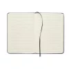 Notebook A5 cu copertă tare din RPET + pix din aluminiu - Nota, Negru