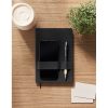 Notebook A5 cu copertă tare din RPET + pix din aluminiu - Nota, Negru