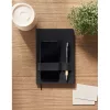 Notebook A5 cu copertă tare din RPET + pix din aluminiu - Nota, Negru