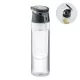 Sticlă de apă din RPET cu infuzor 500ml - Sporttle, Negru
