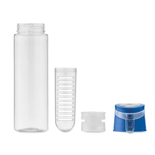 Sticlă de apă din RPET cu infuzor 500ml - Sporttle, Albastru regal