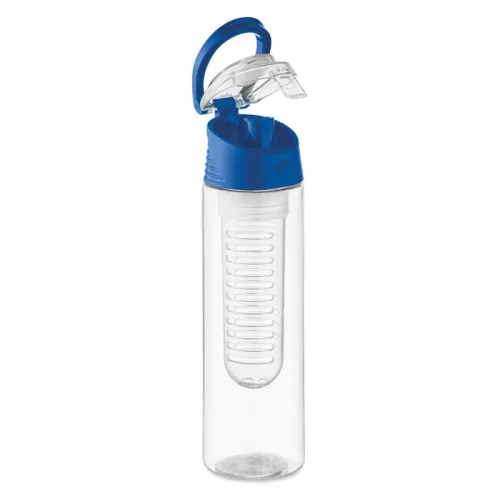 Sticlă de apă din RPET cu infuzor 500ml - Sporttle, Albastru regal