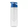Sticlă de apă din RPET cu infuzor 500ml - Sporttle, Albastru regal