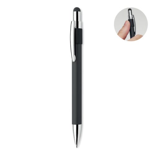 Pix touch din aluminiu reciclat - Edd, Negru