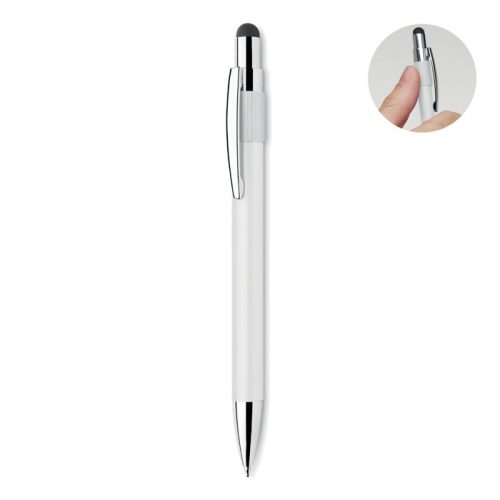 Pix touch din aluminiu reciclat - Edd, Alb